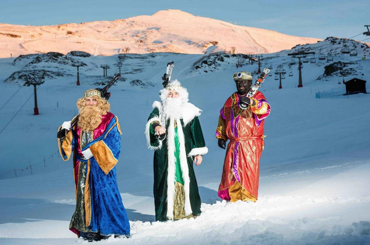 SIERRA NEVADA OFRECERÁ EN DIRECTO POR TV ONLINE LA CABALGATA DE LOS REYES MAGOS POR LAS PISTAS.