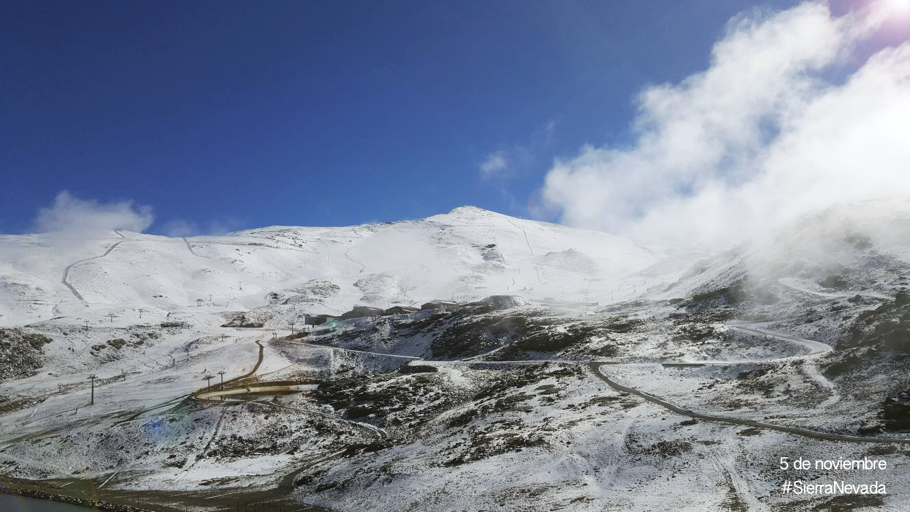 VUELVE LA NIEVE A SIERRA NEVADA