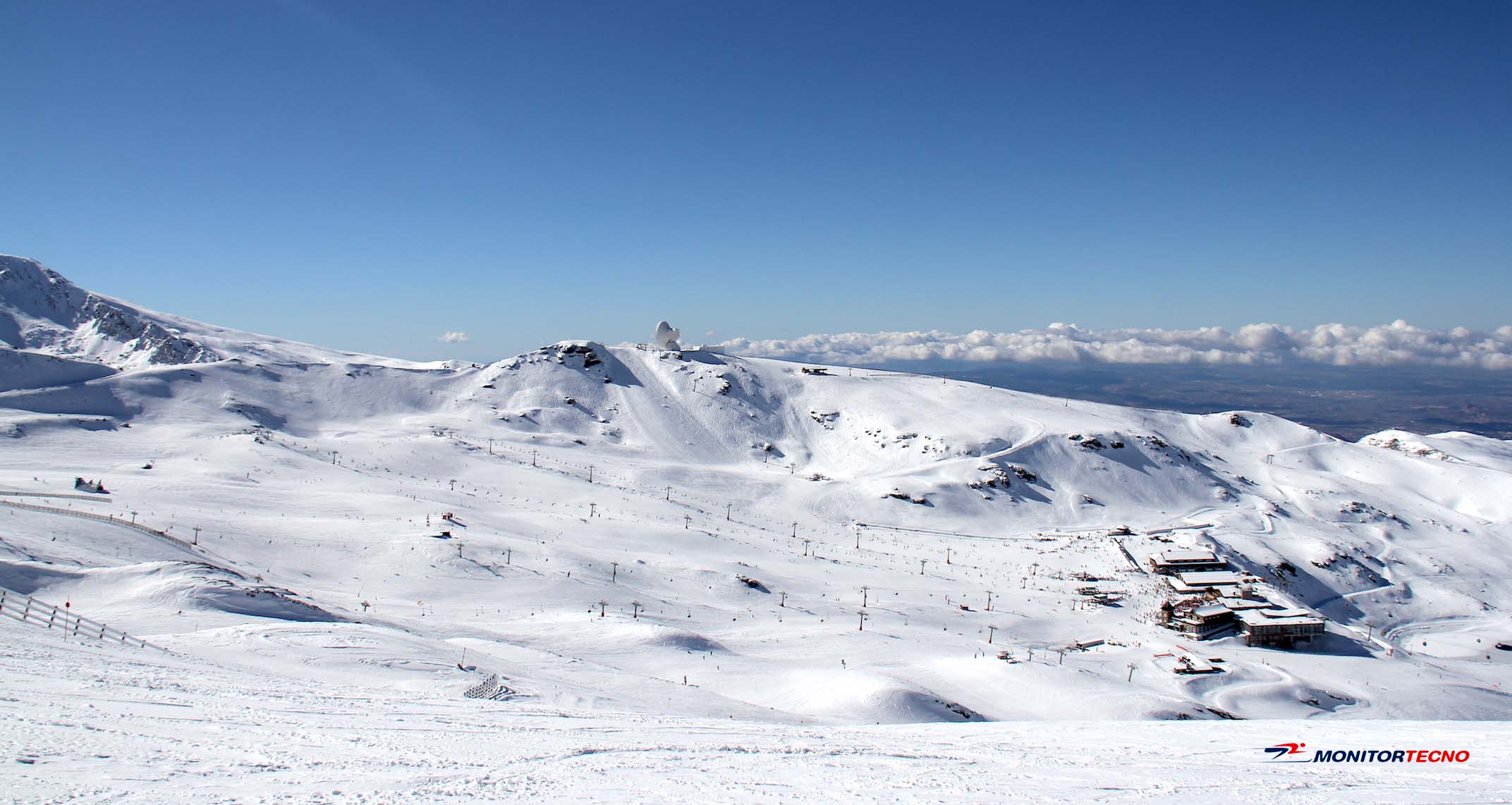 SIERRA NEVADA CERCA DE LOS 100 KILÓMETROS DE SUPERFICIE ESQUIABLE